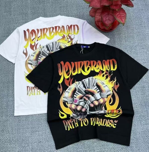 250g T-shirt ‼️big pattern - Image 10