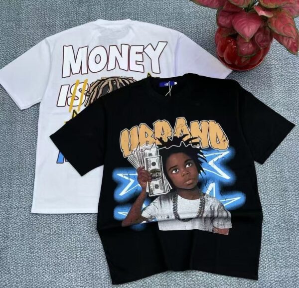 250g T-shirt ‼️big pattern - Image 5