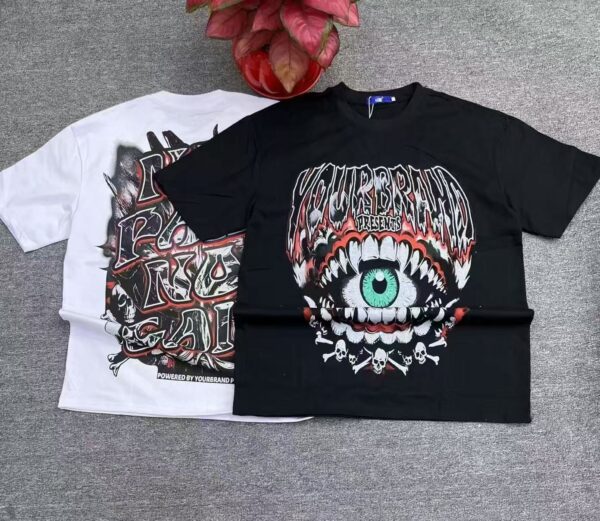 250g T-shirt 🆕big pattern - Image 5