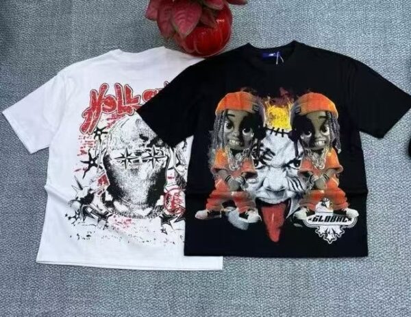 250g T-shirt ‼️big pattern - Image 7