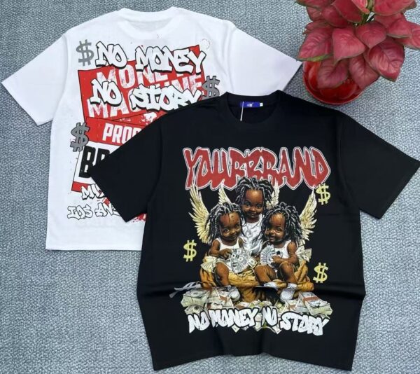 250g T-shirt ‼️big pattern - Image 9