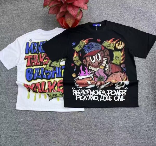 250g T-shirt ‼️big pattern - Image 10