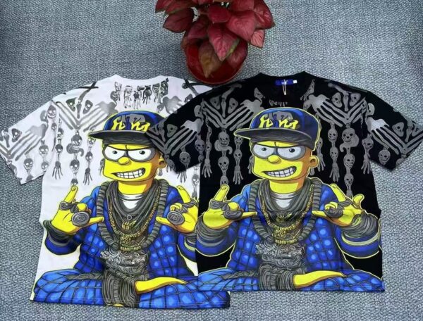 250g T-shirt ‼️big pattern - Image 9