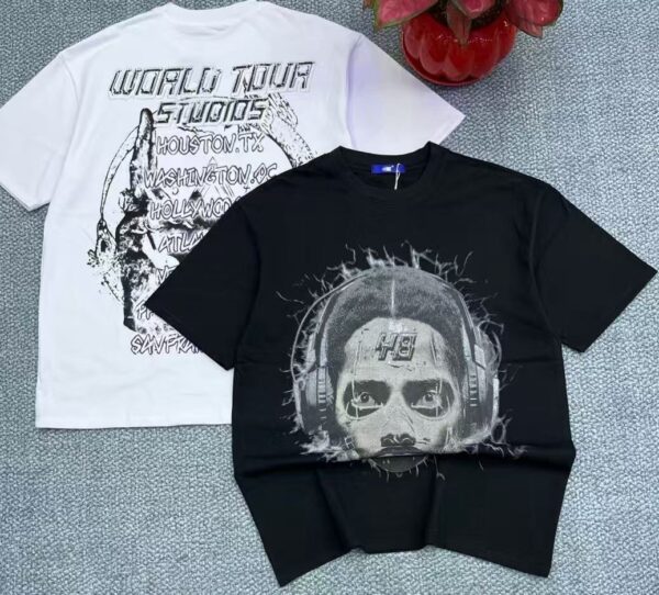 250g T-shirt ‼️big pattern - Image 3