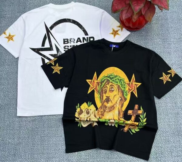 250g T-shirt ‼️big pattern - Image 9