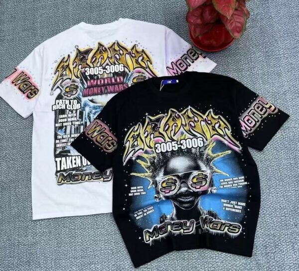 250g T-shirt ‼️big pattern - Image 10
