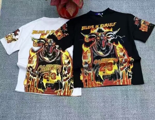 250g T-shirt ‼️big pattern - Image 9