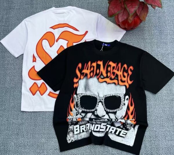250g T-shirt ‼️big pattern - Image 8
