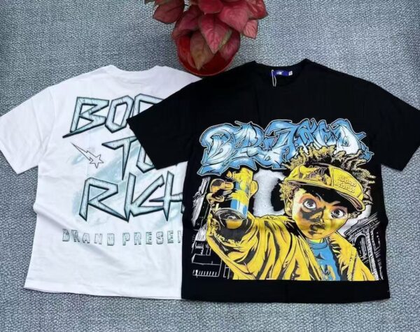 250g T-shirt ‼️big pattern - Image 3