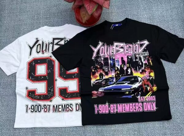 250g T-shirt ‼️big pattern - Image 6