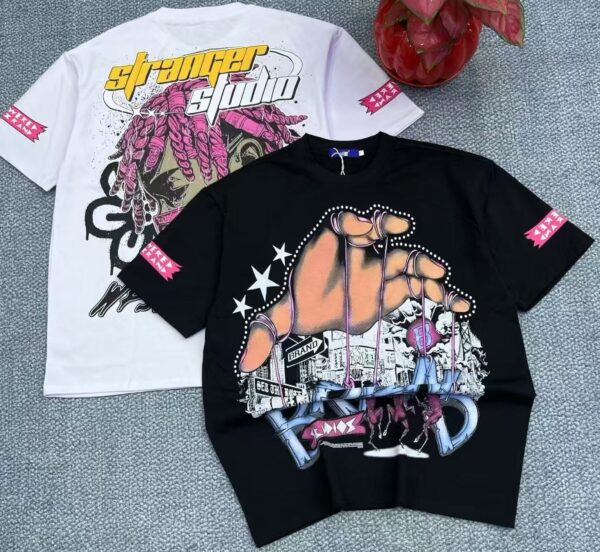 250g T-shirt ‼️big pattern - Image 2