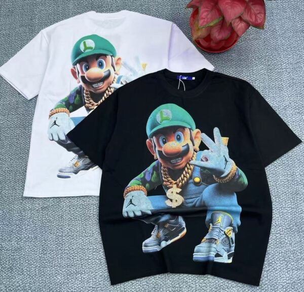 250g T-shirt ‼️big pattern - Image 3