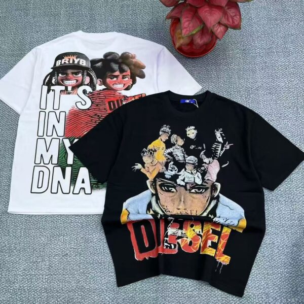 250g T-shirt ‼️big pattern - Image 5