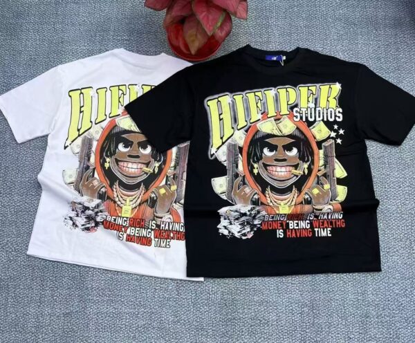 250g T-shirt ‼️big pattern - Image 5