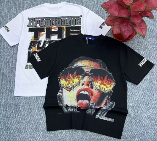 250g T-shirt ‼️big pattern - Image 4