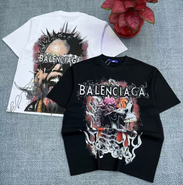 250g T-shirt ‼️big pattern - Image 2