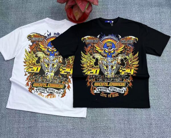 250g T-shirt ‼️big pattern - Image 3