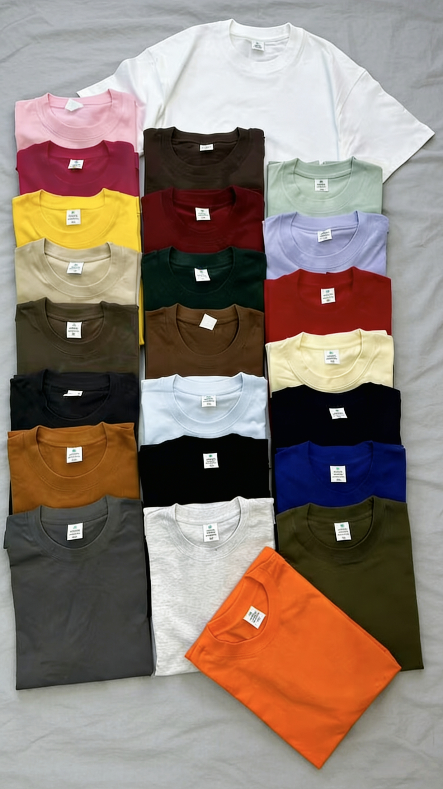 260g plain T-shirt