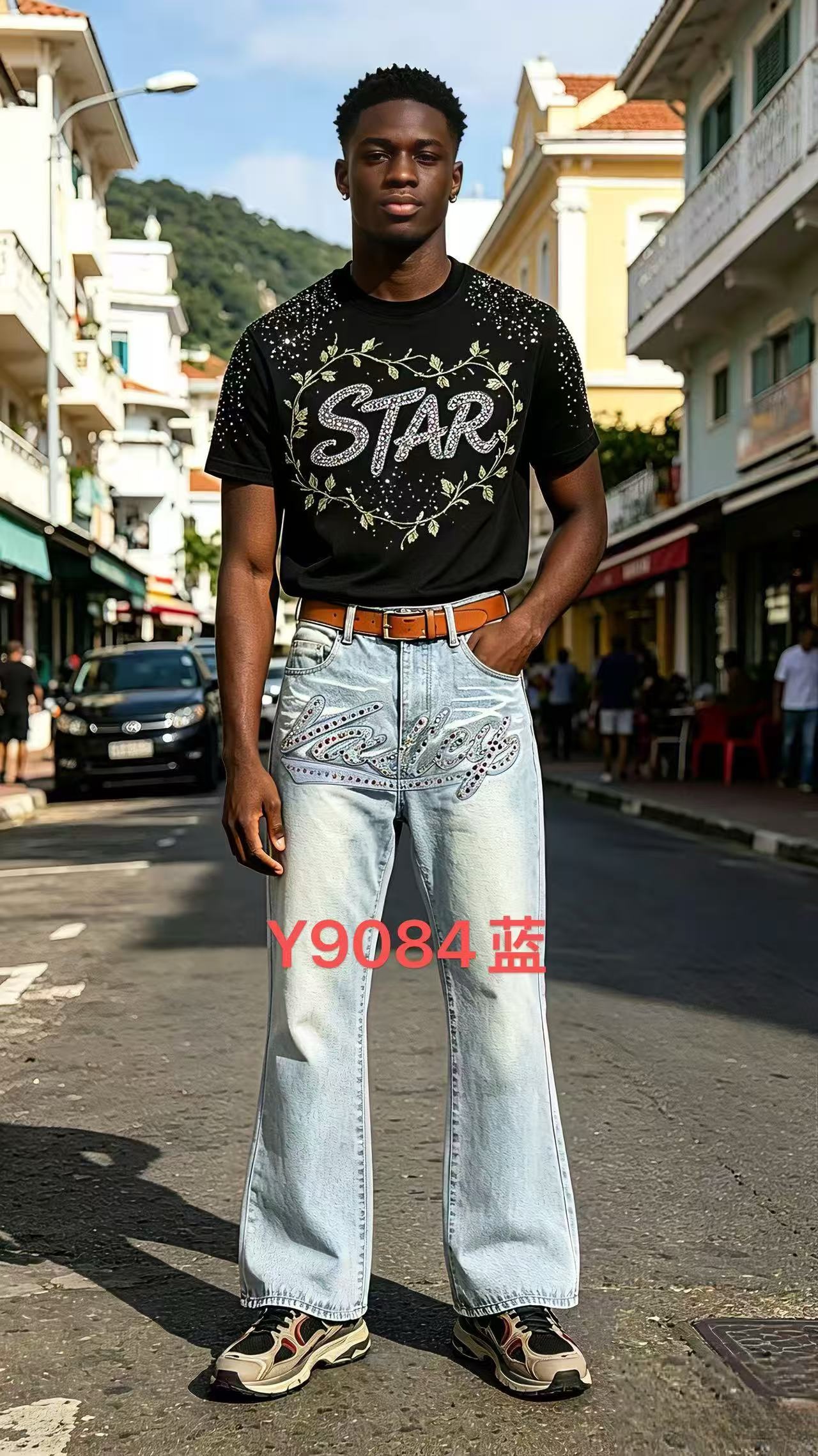 Baggy jeans#D 29