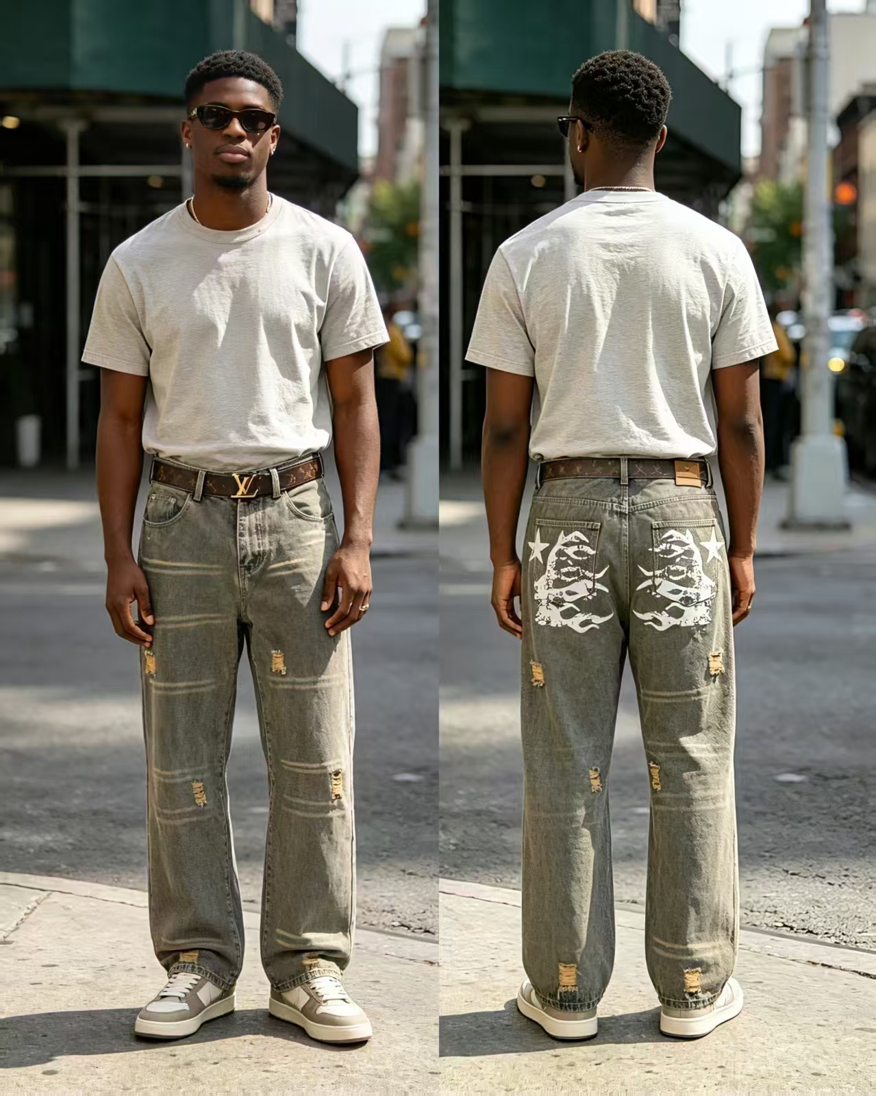 Baggy jeans #B 7