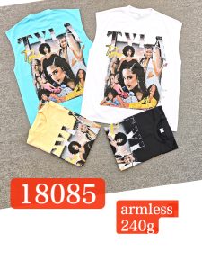 240g graphic armless