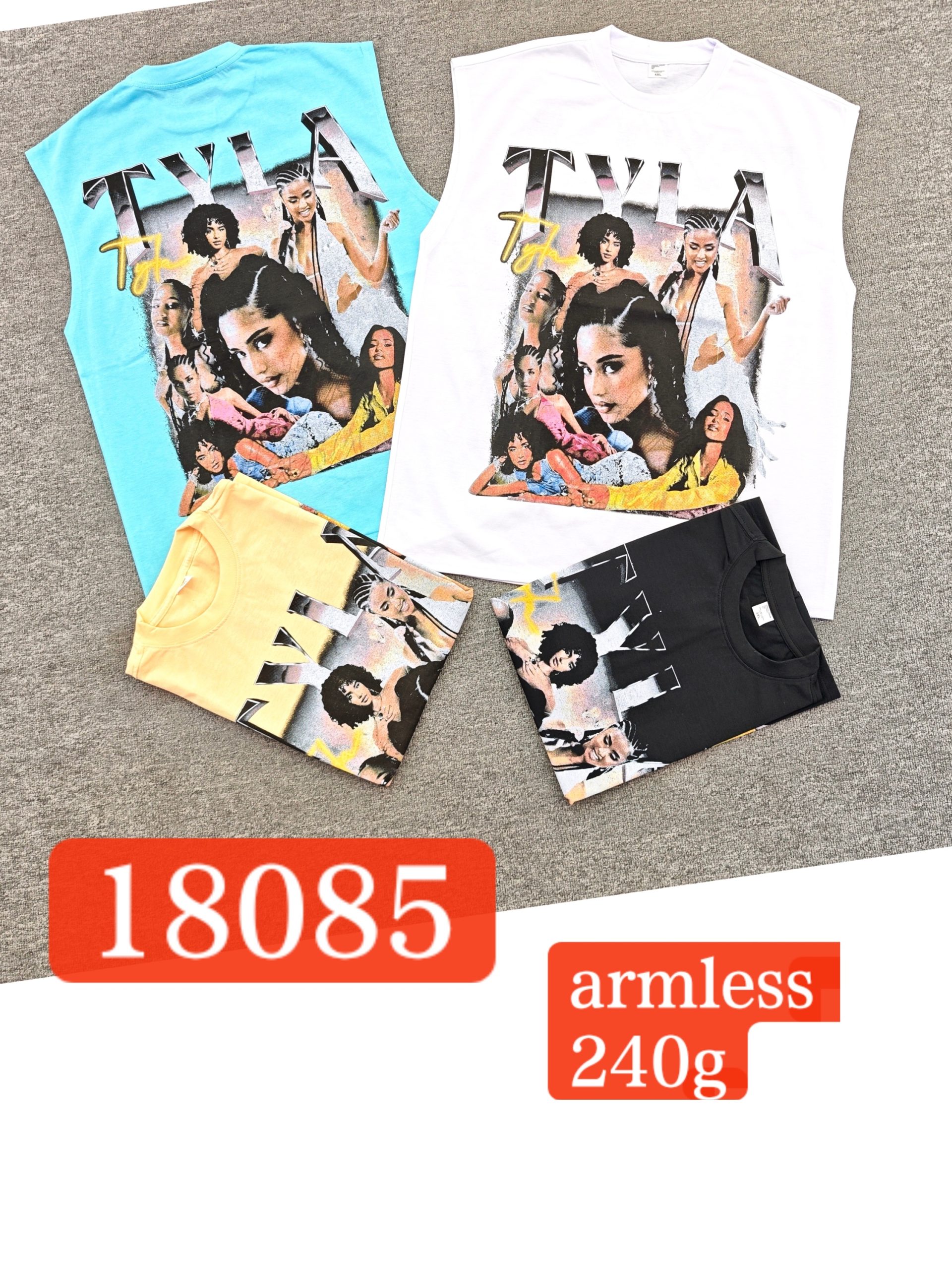 240g graphic armless