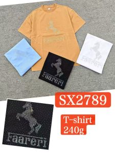 240g diamond T-shirt