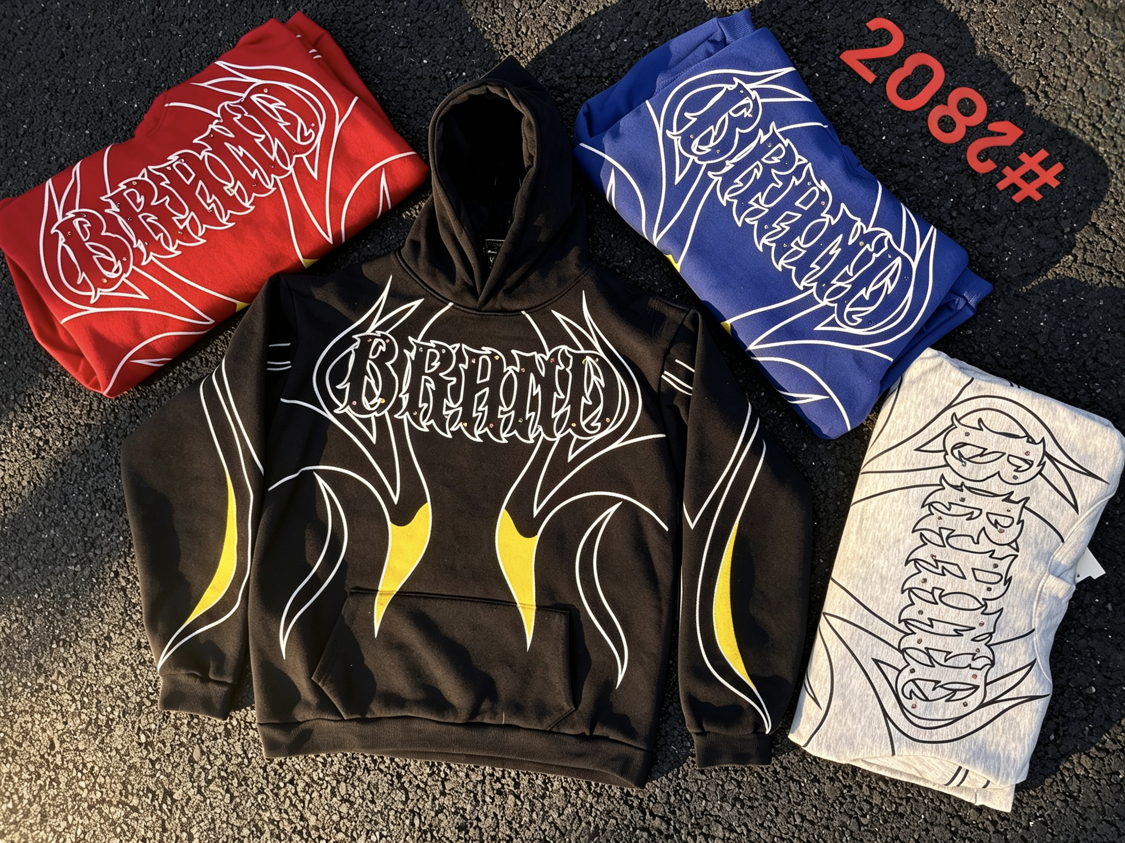 350g wool stone hoodie 11