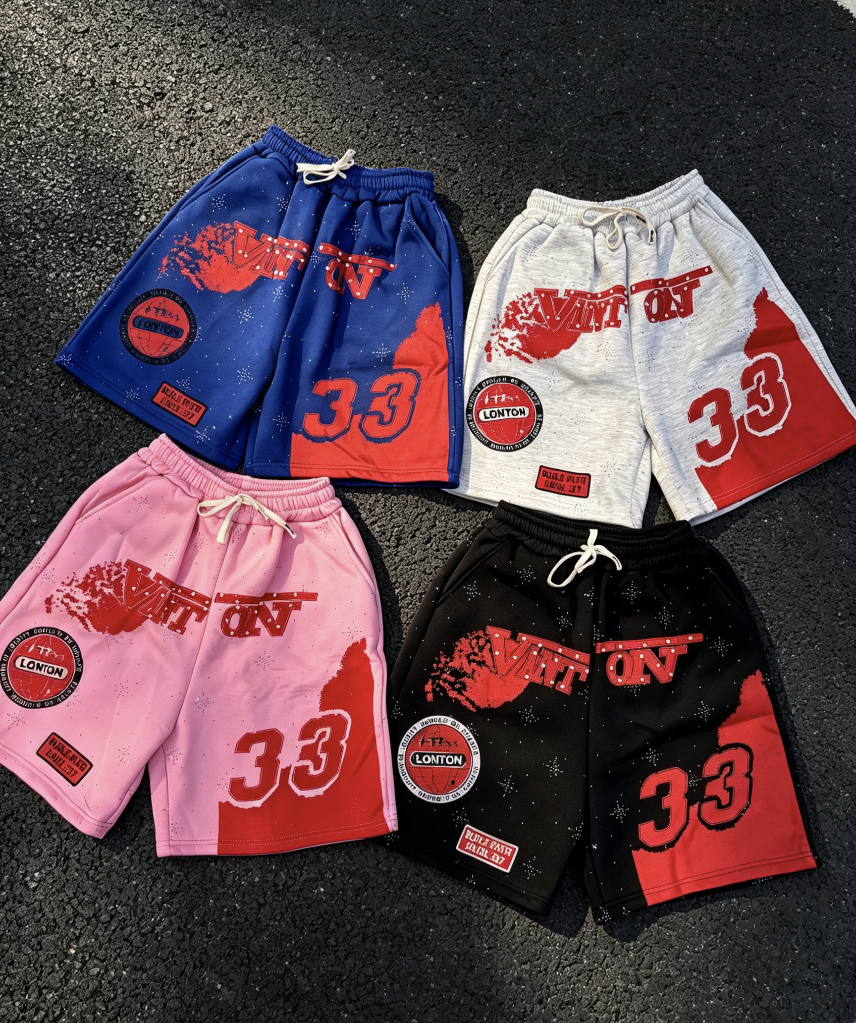 Wool stone shorts 10