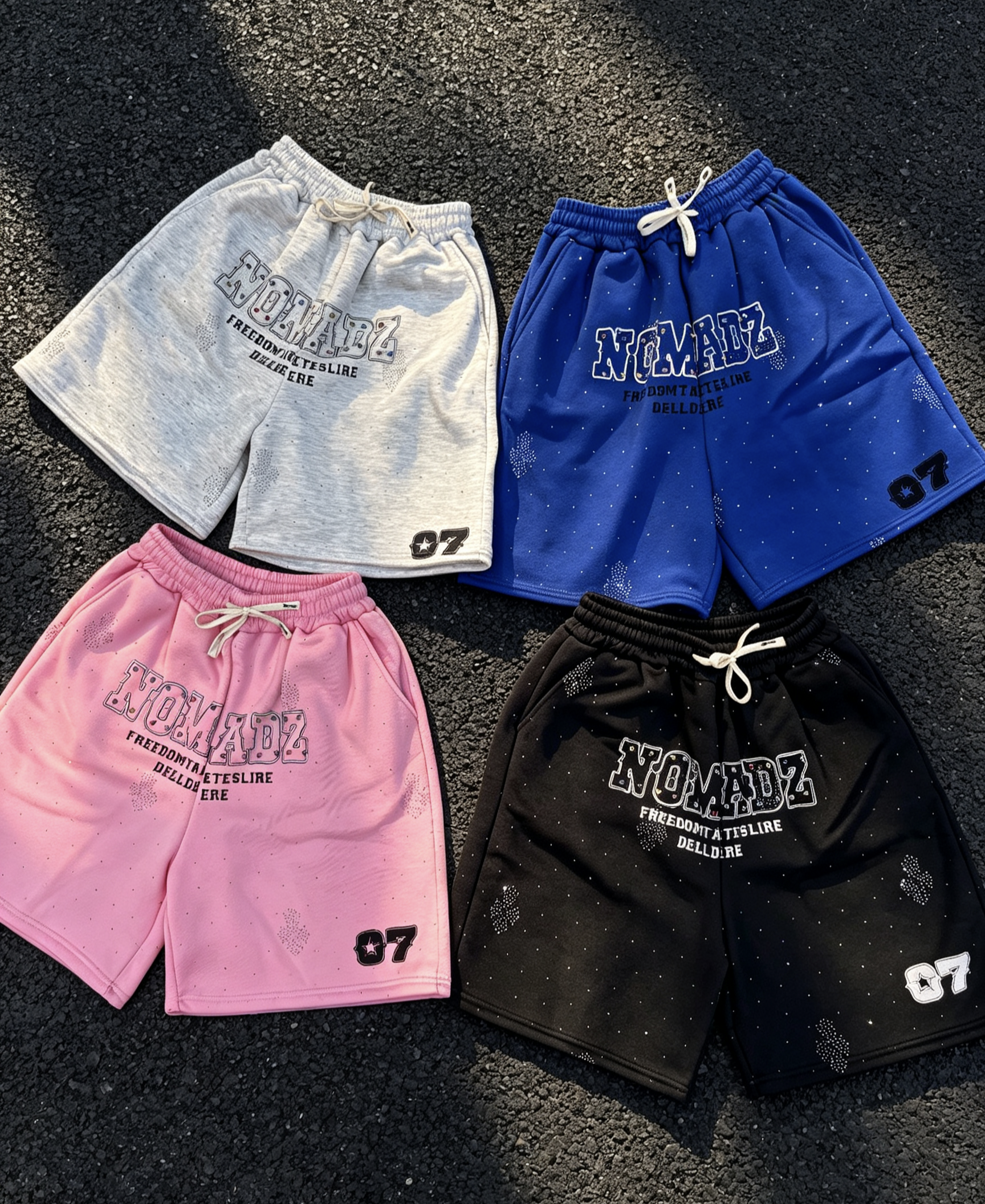 Wool stone shorts 8