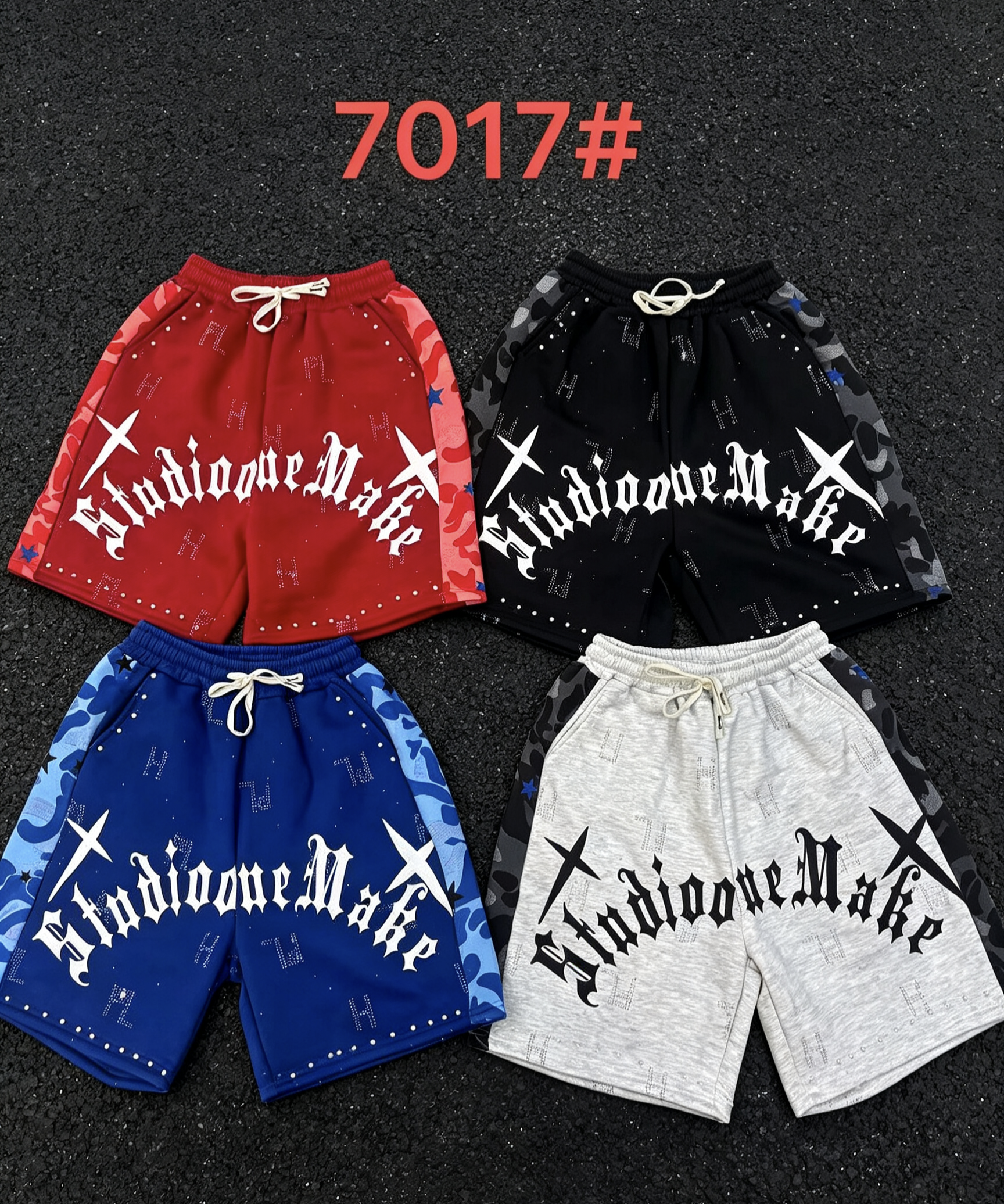 Wool stone shorts 7