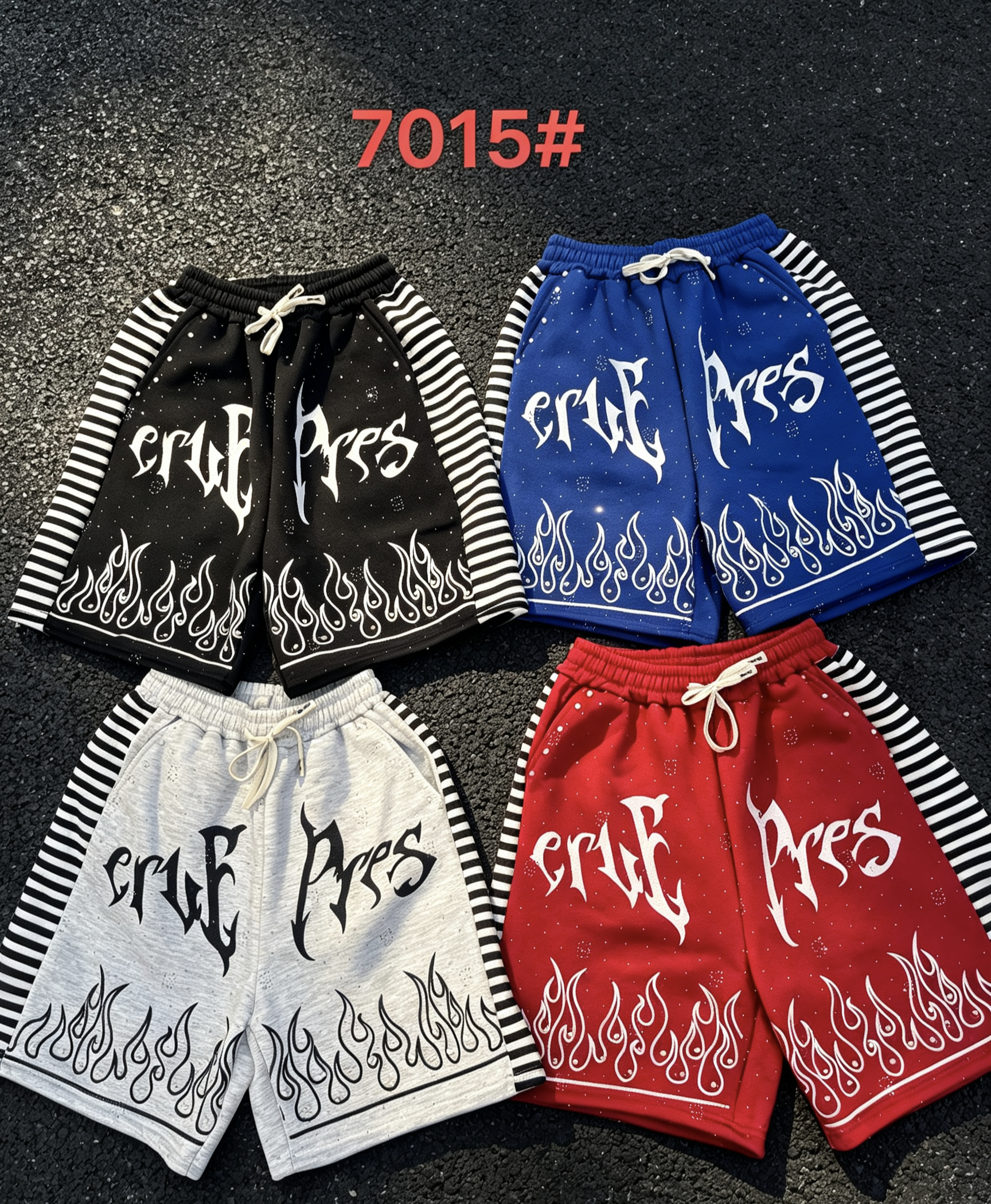 Wool stone shorts 4
