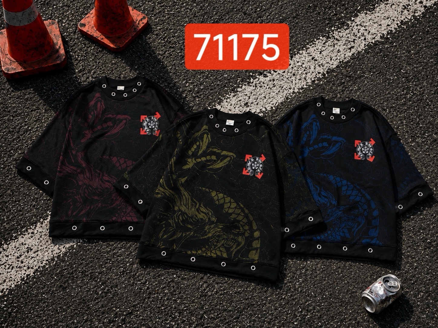 380g Pierced T-shirt 6