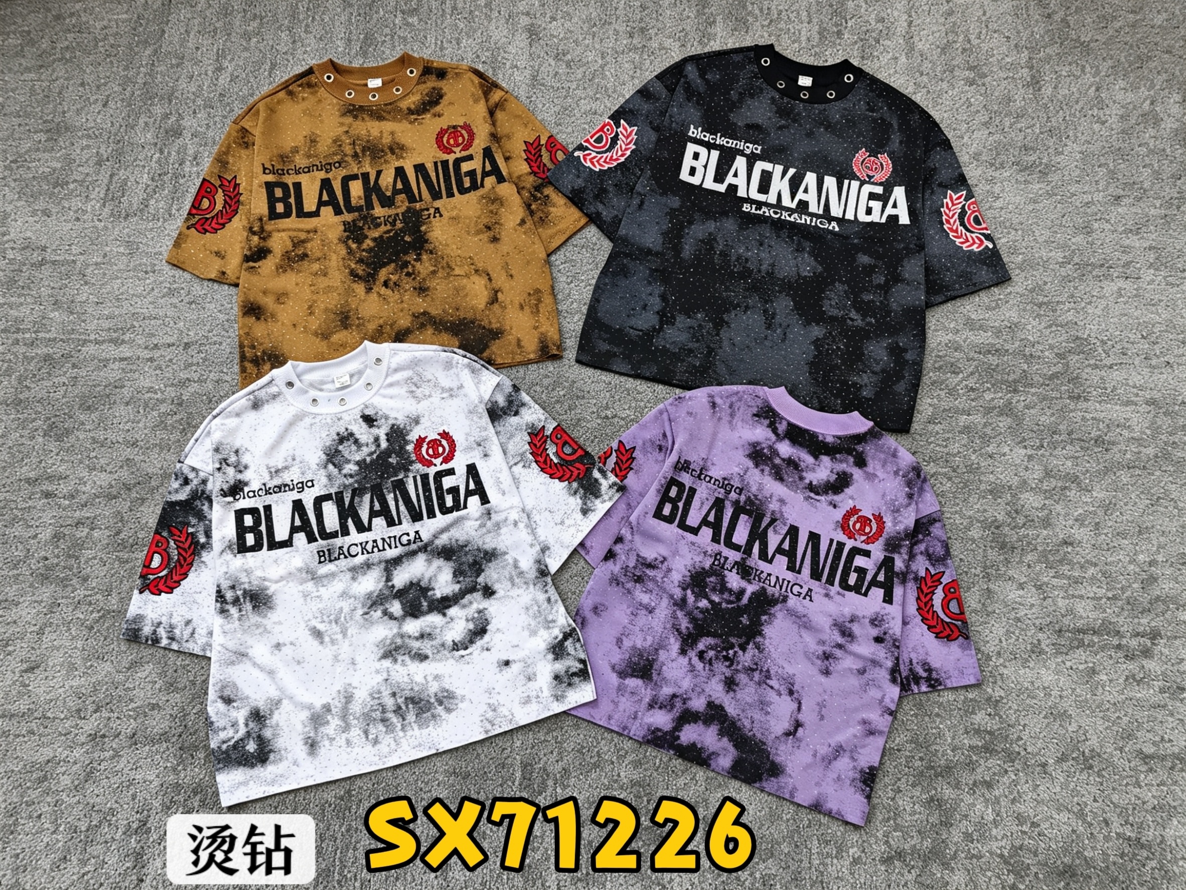380g stone half sleeves 30
