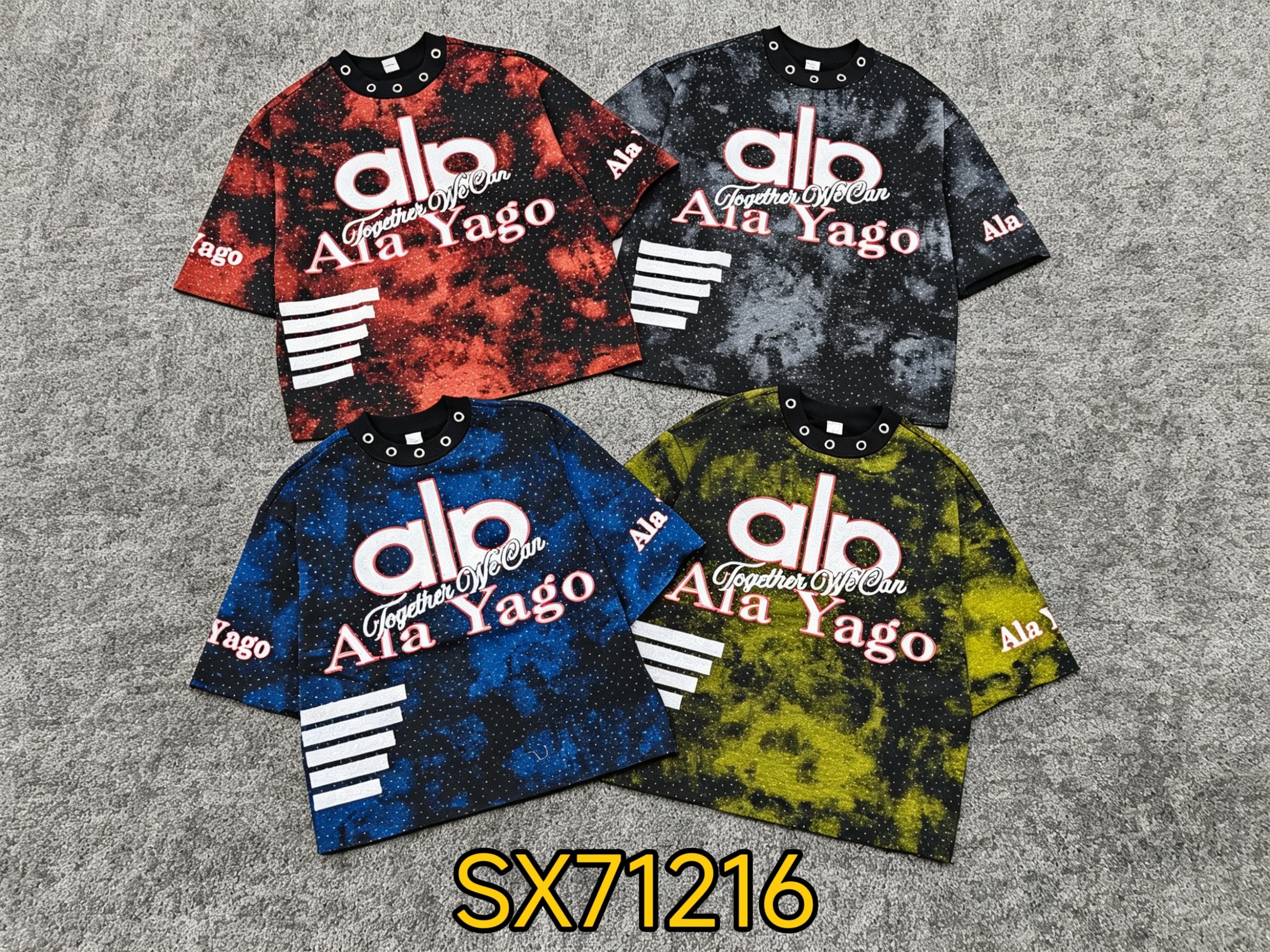 380g stone half sleeves 42