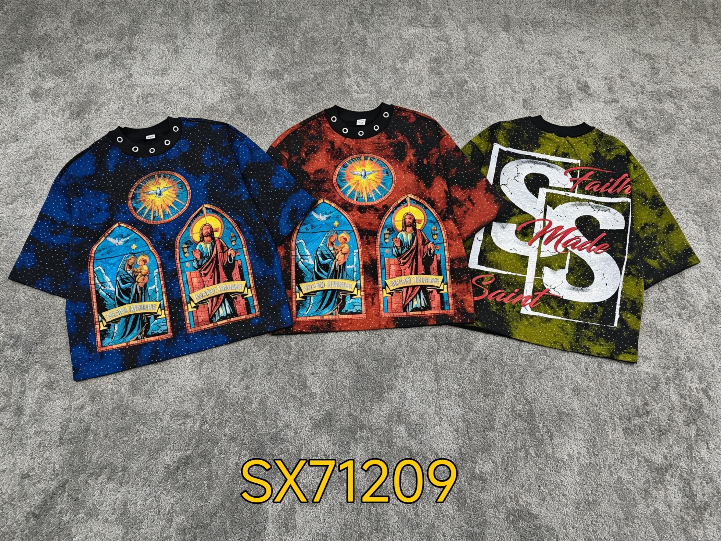 380g stone half sleeves 37