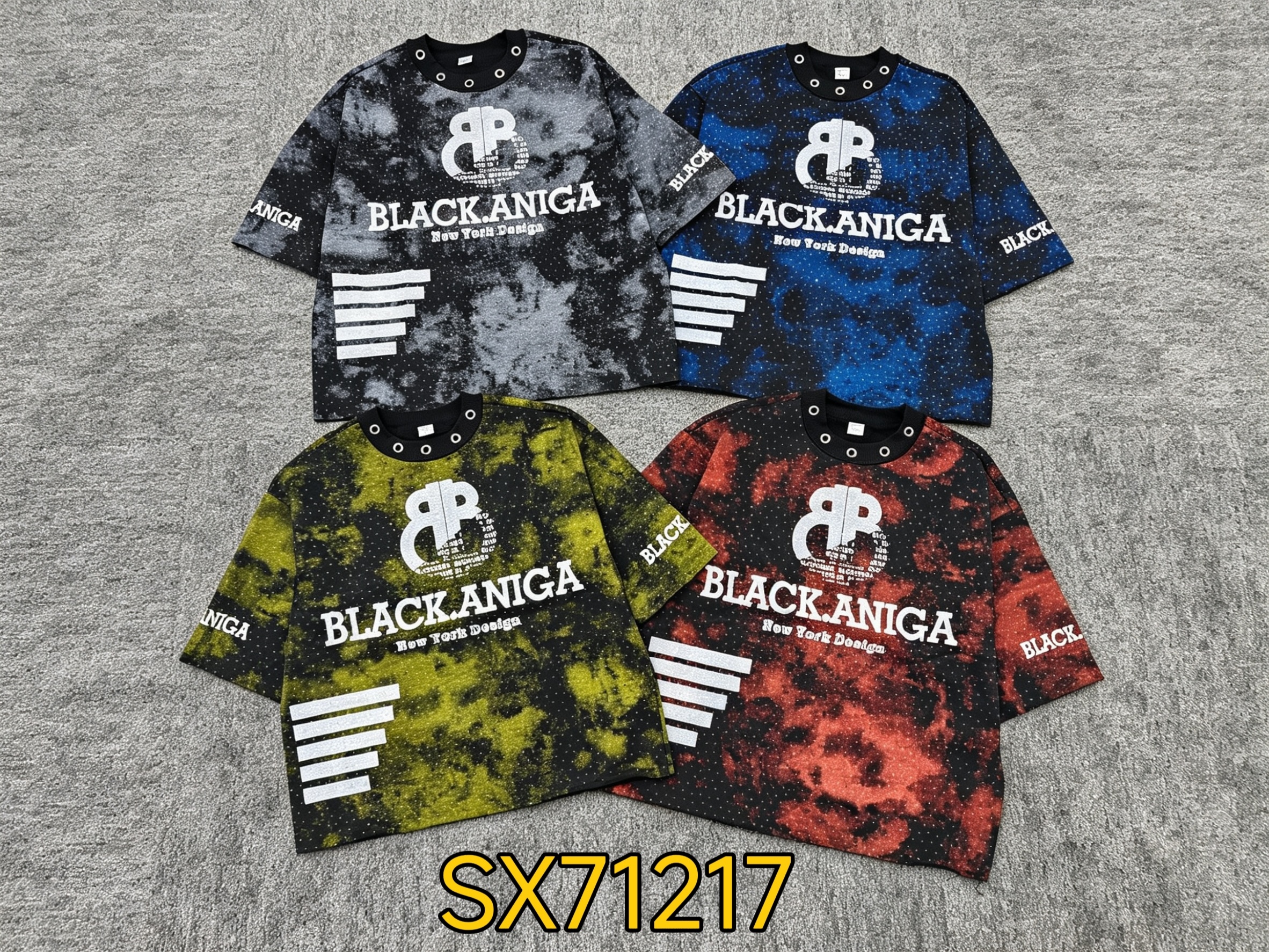 380g stone half sleeves 40