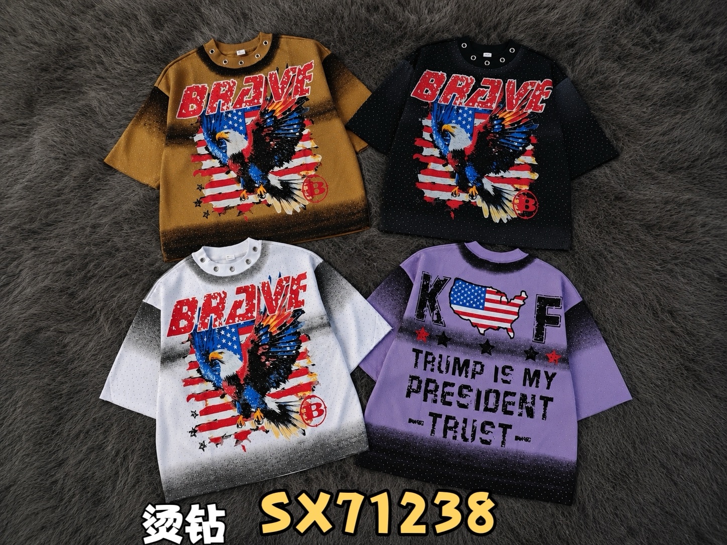 380g stone half sleeves 23