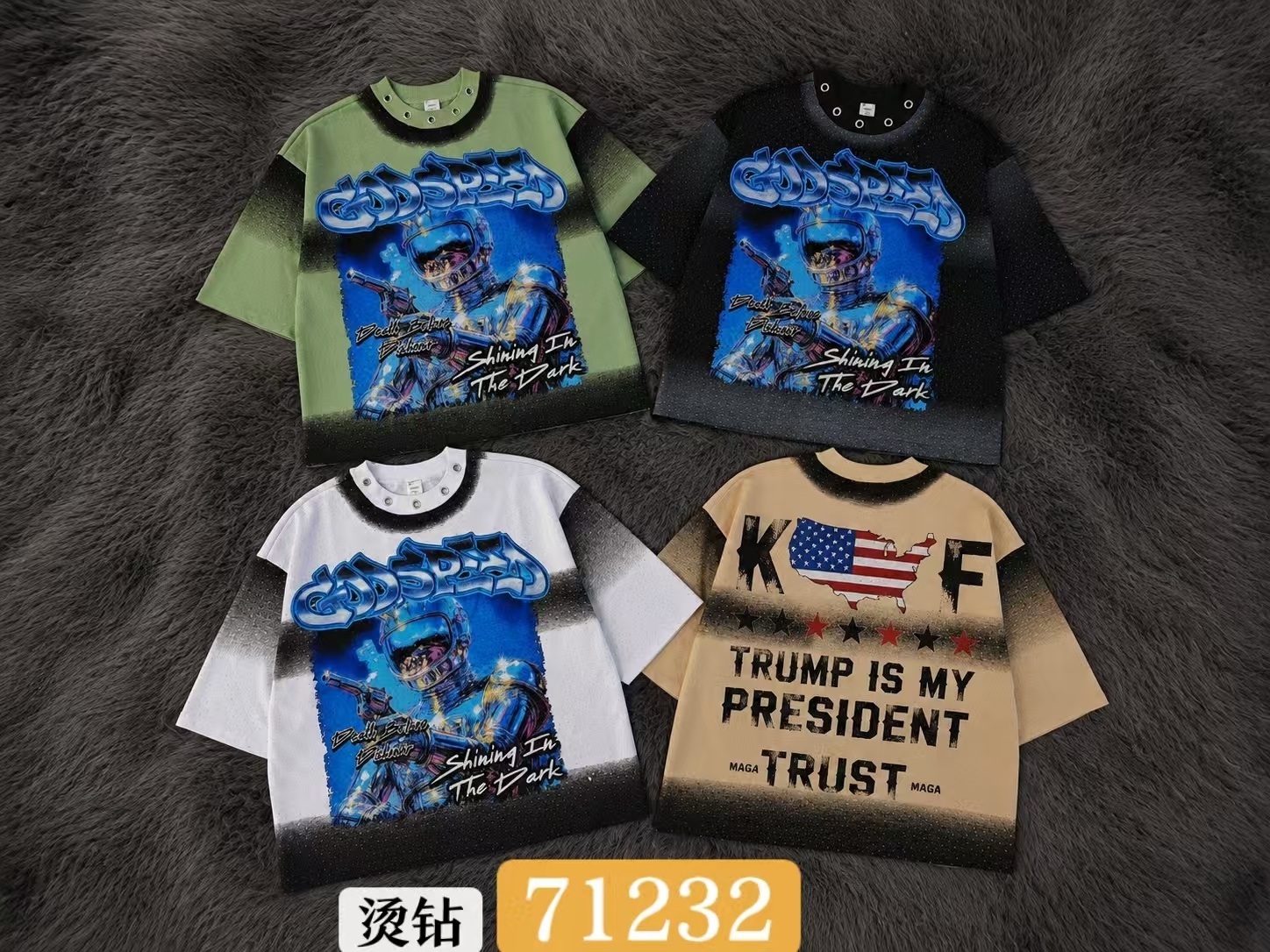 380g stone half sleeves 21