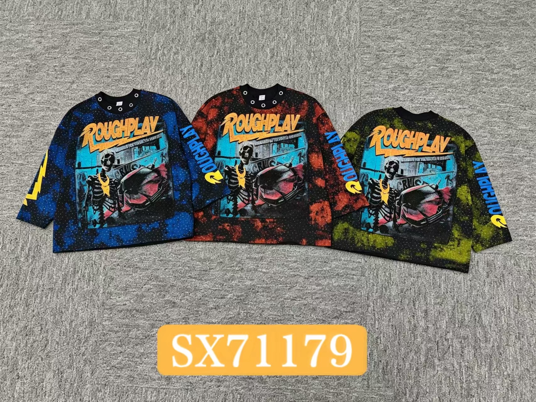 380g stone half sleeves 22