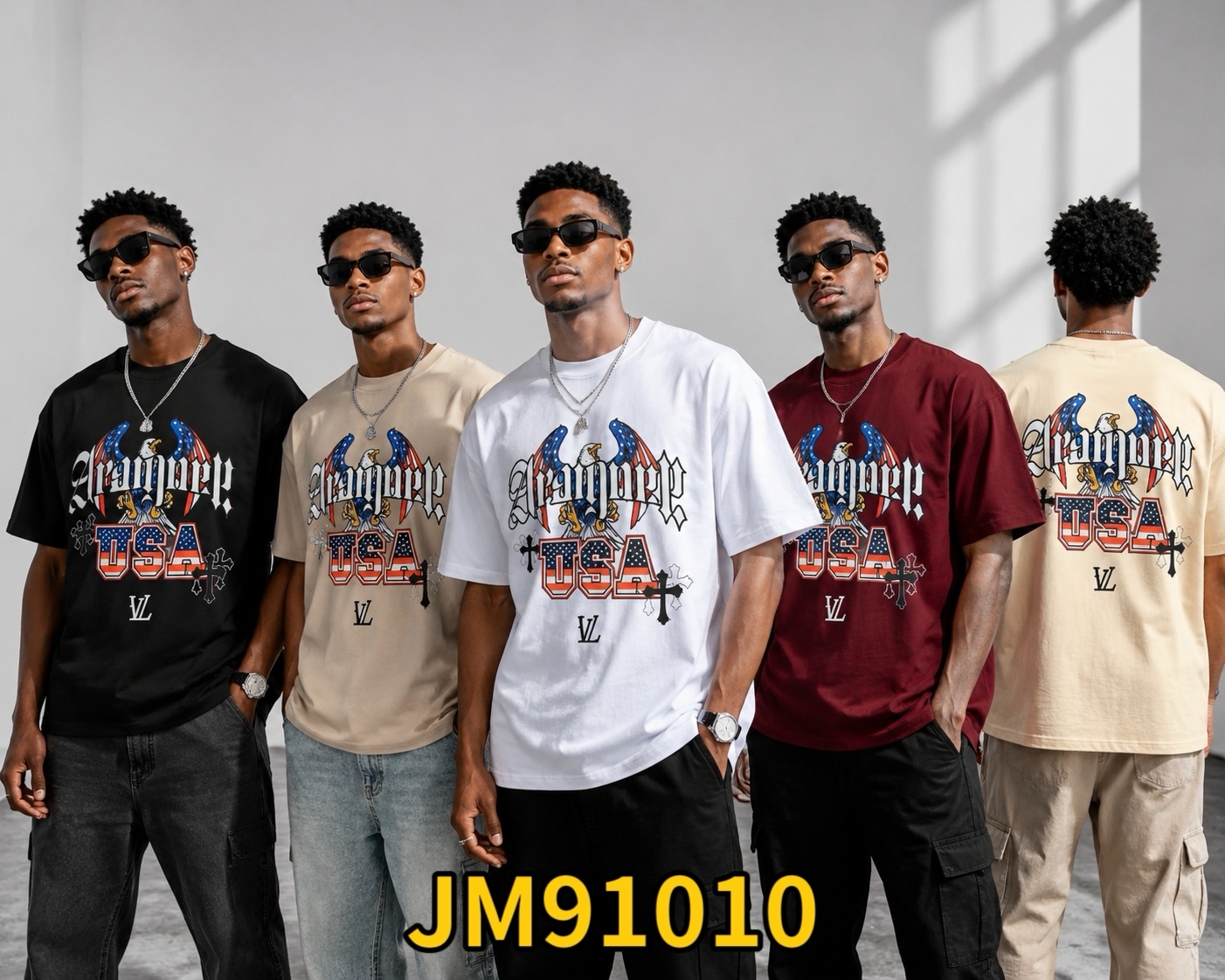 320g pattern T-shirt 6