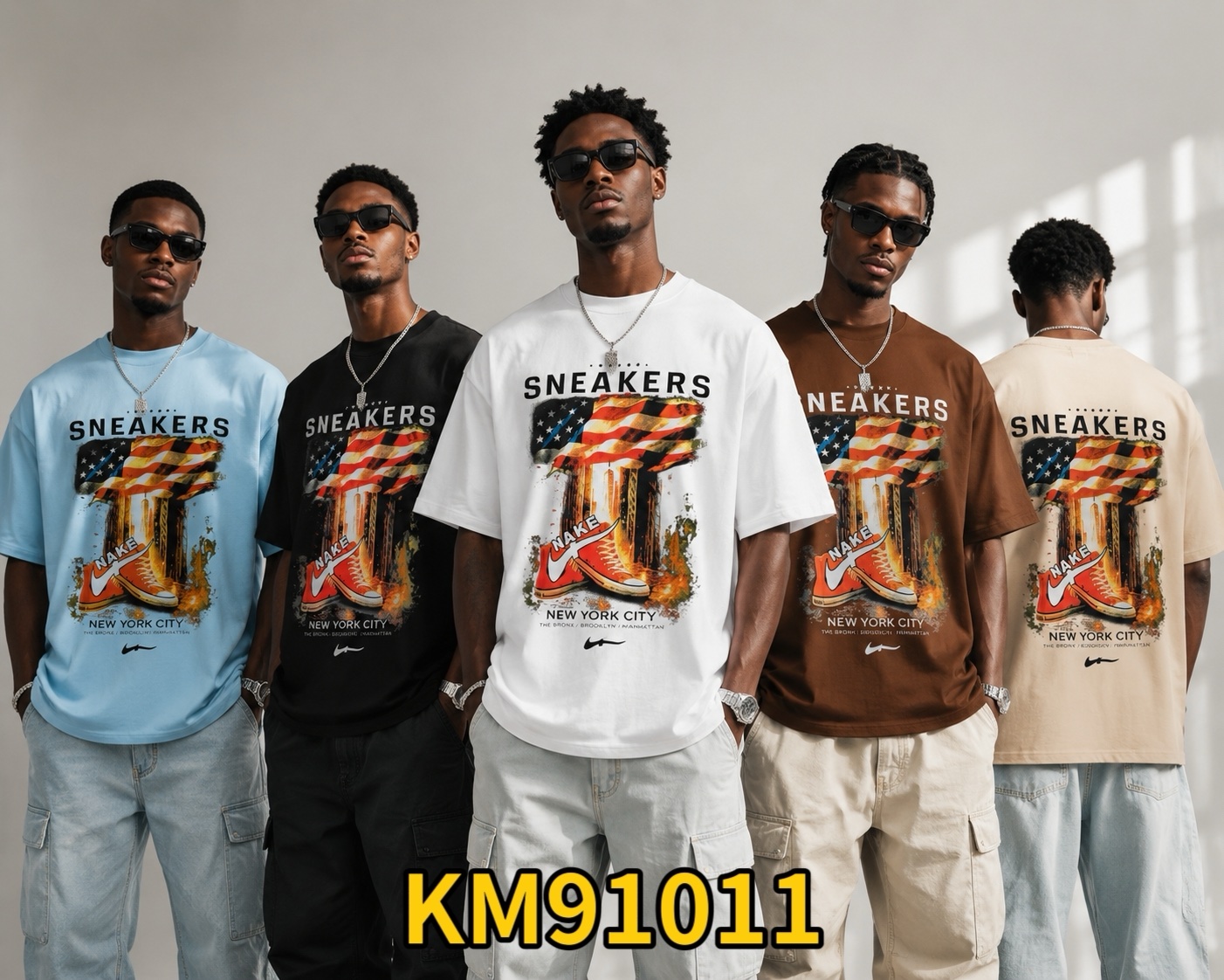 320g pattern T-shirt 7