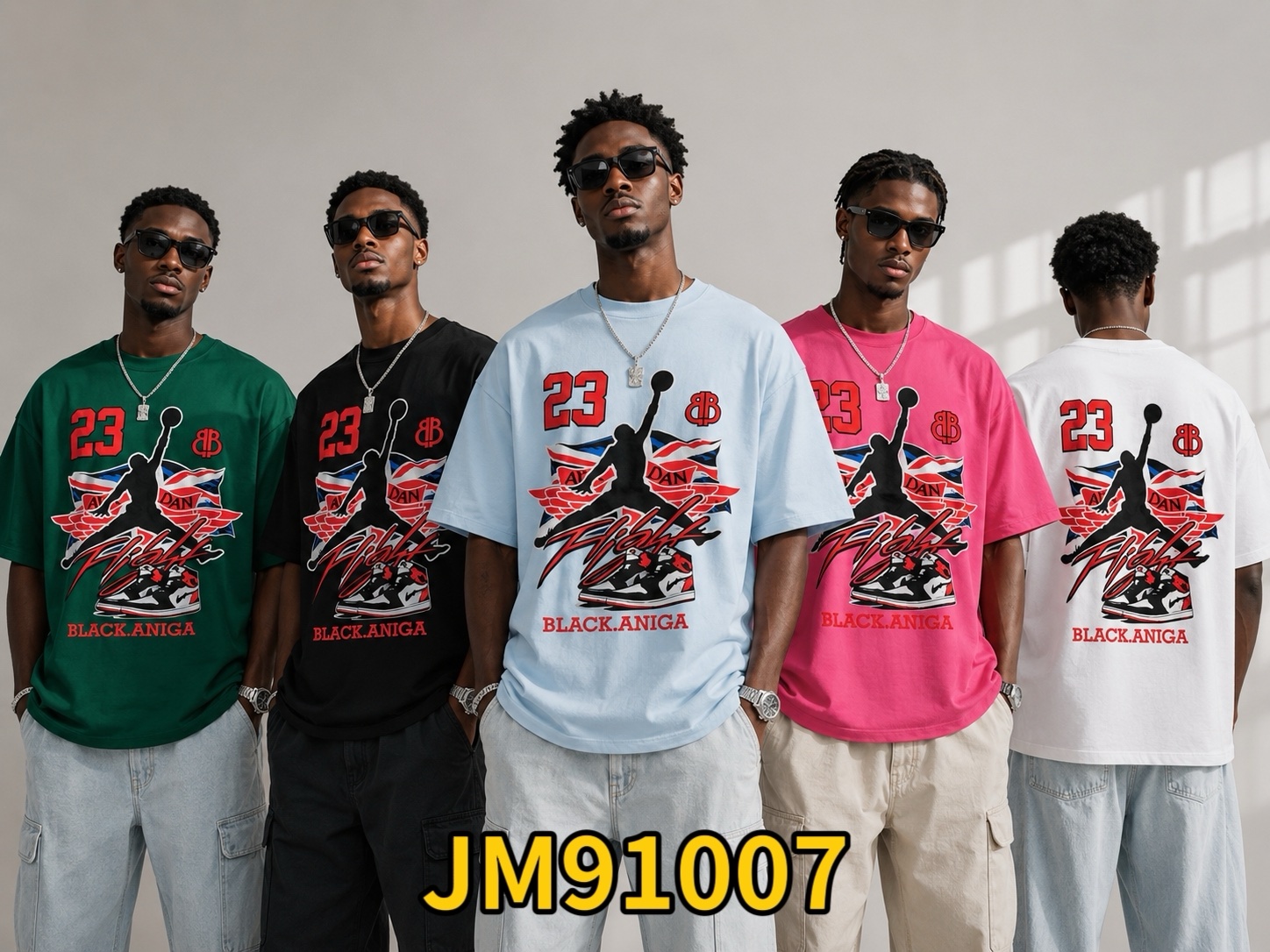 320g pattern T-shirt 9