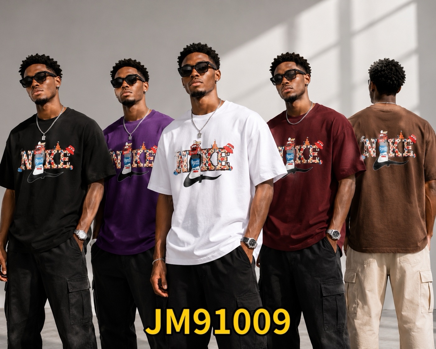 320g pattern T-shirt 13