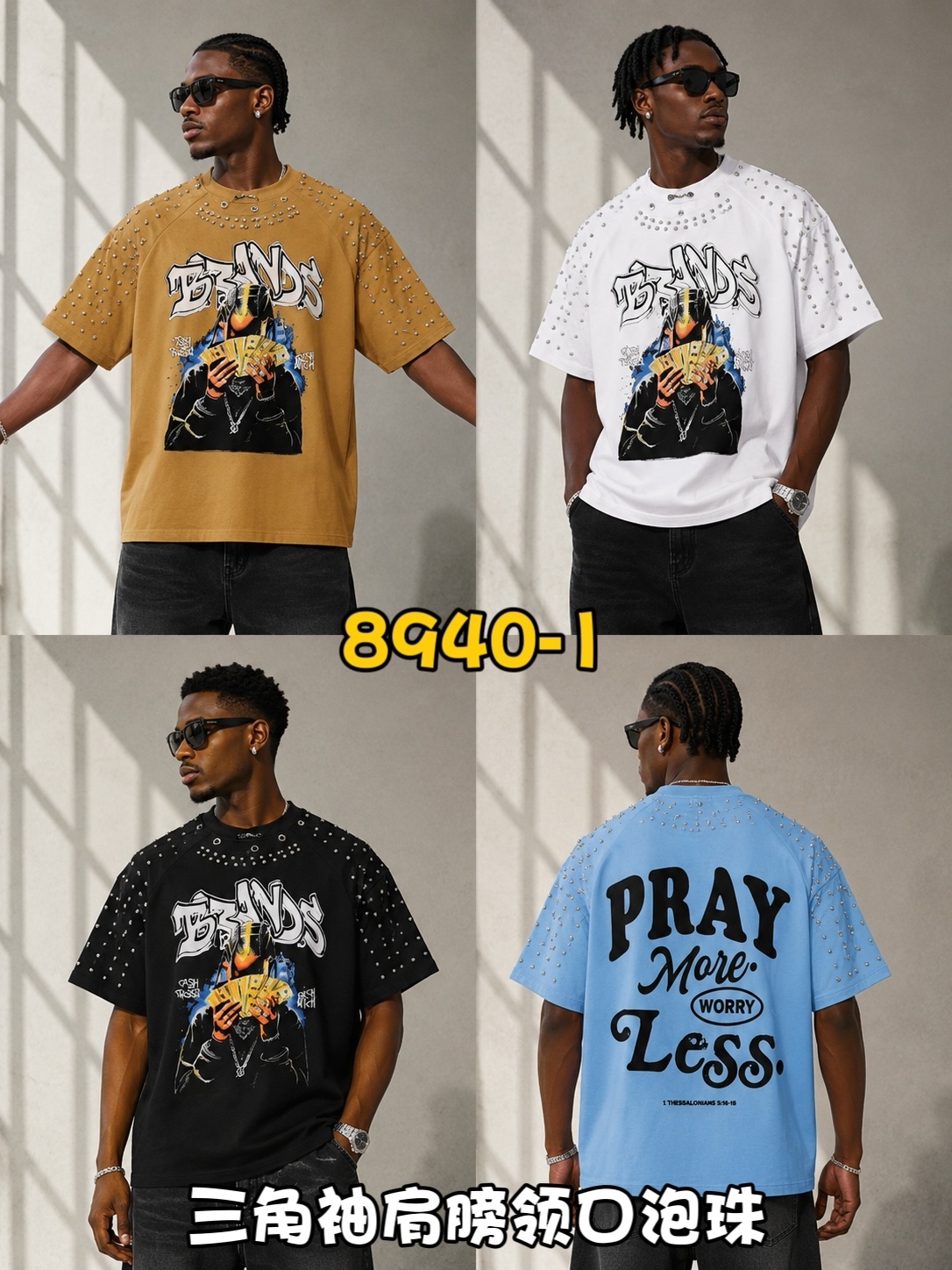 380g half sleeves&beads 20