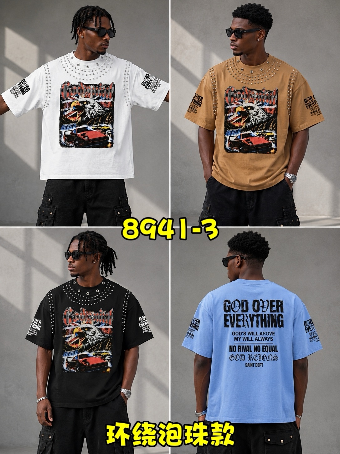 380g half sleeves&beads 27
