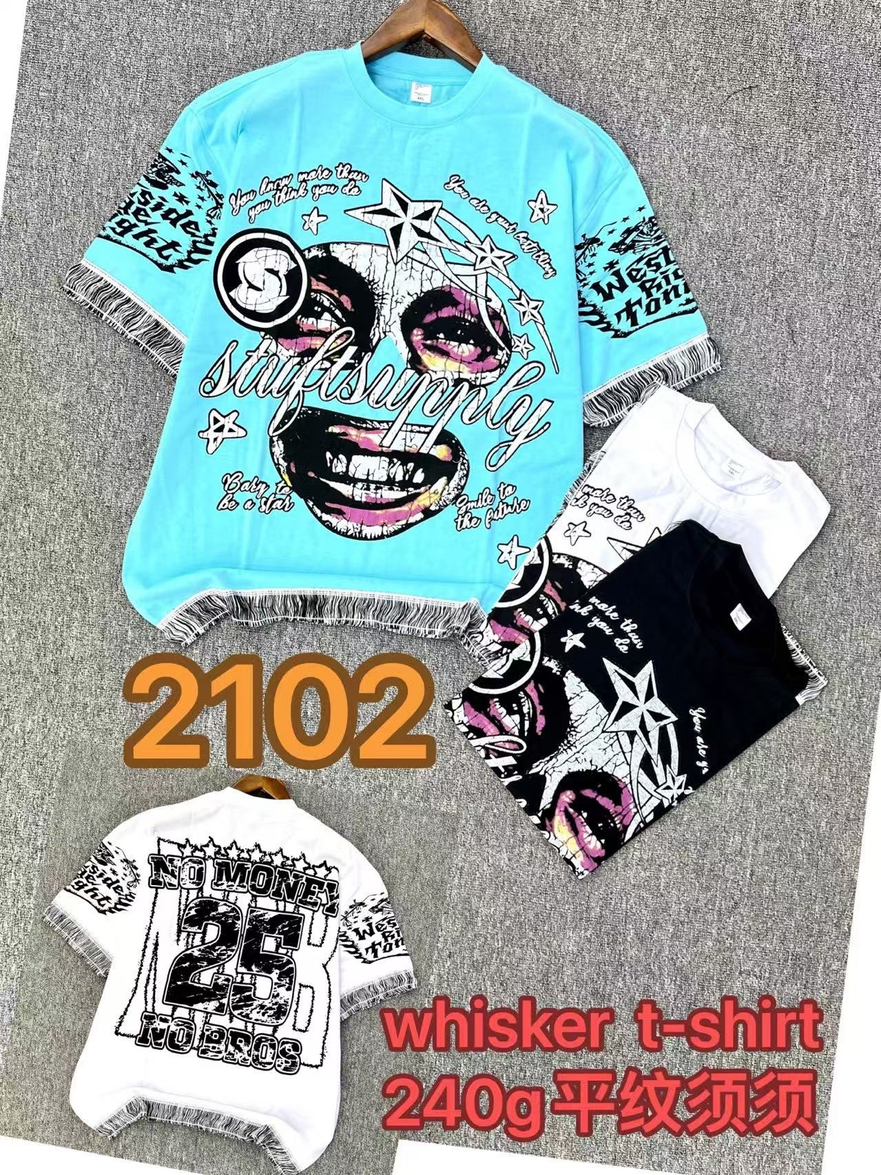 240g whisker T-shirt 11