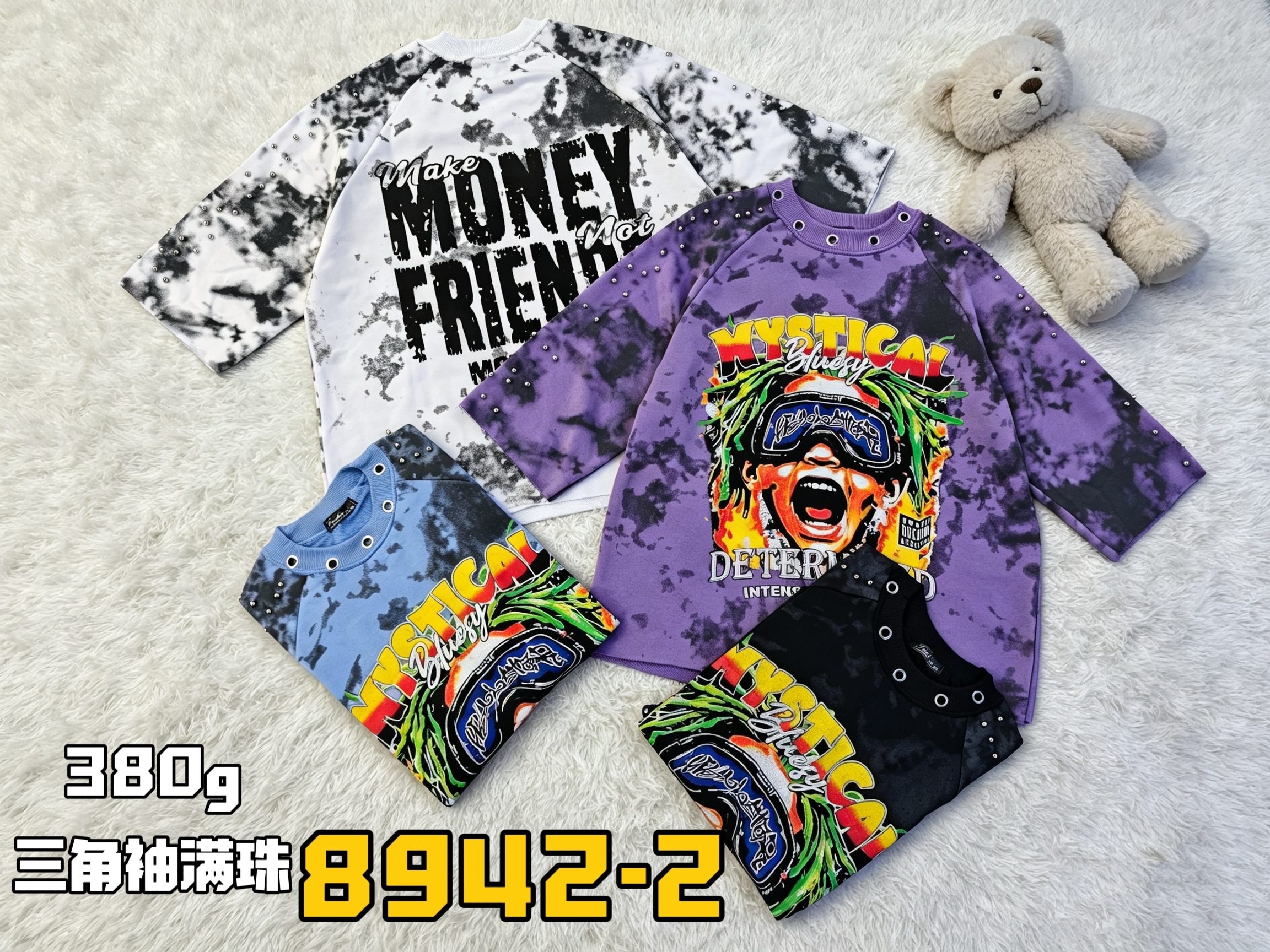 380g half sleeves&beads 2