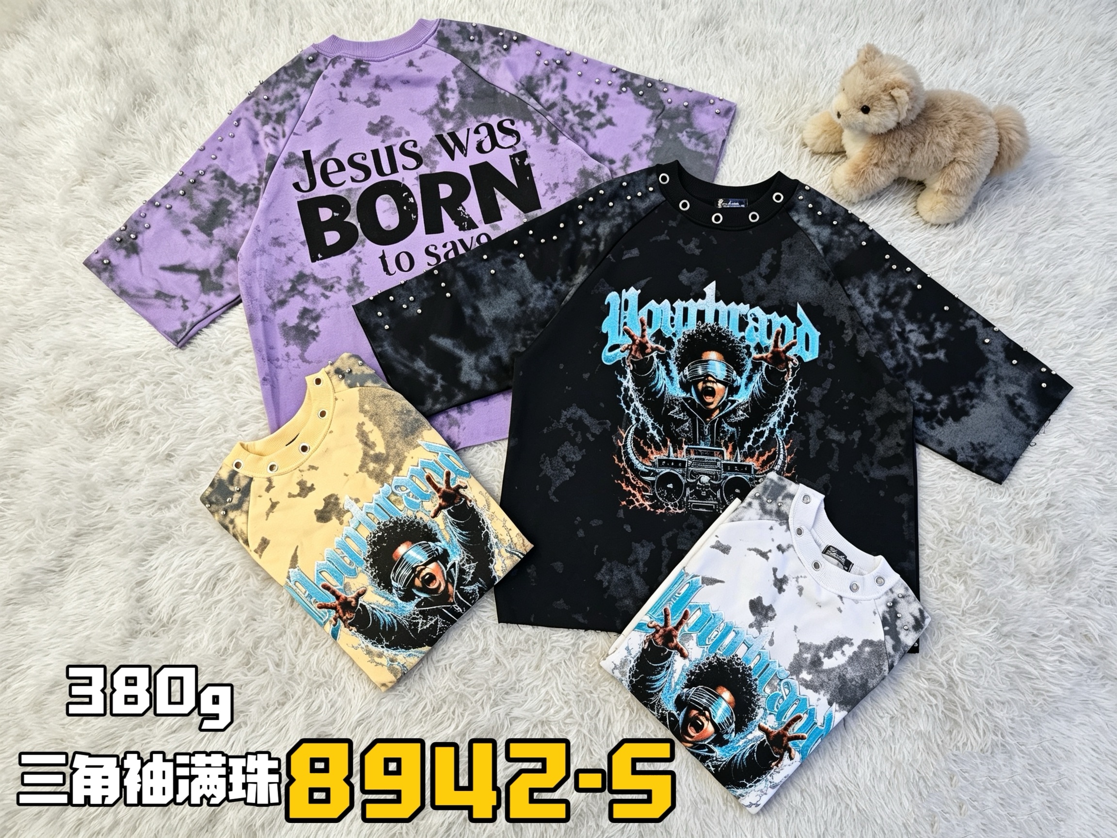 380g half sleeves&beads 3