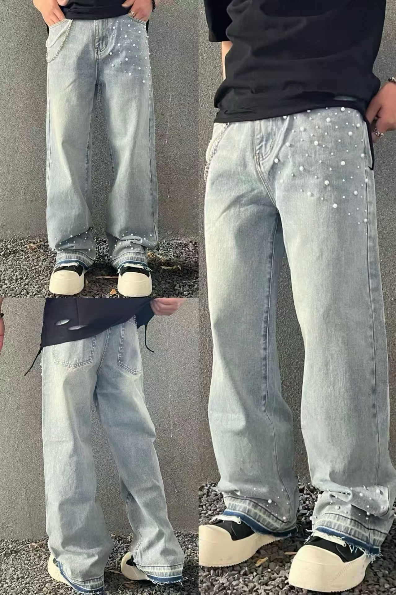 Baggy jeans#C 44